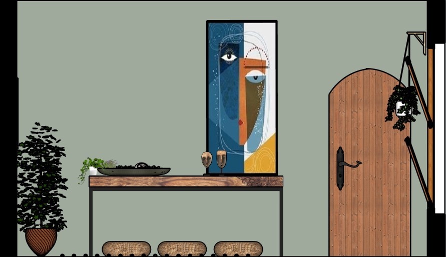 Bohemian Bedroom - Elevation 4
