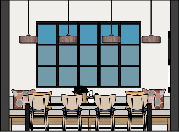 Breakfast Area ELEVATION 1