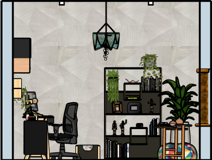 Eclectic Office Space elevation 1