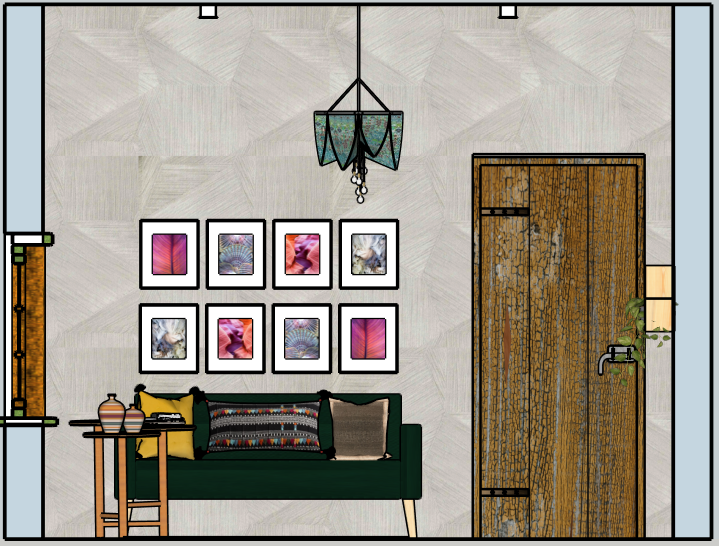 Eclectic Office Space elevation 2