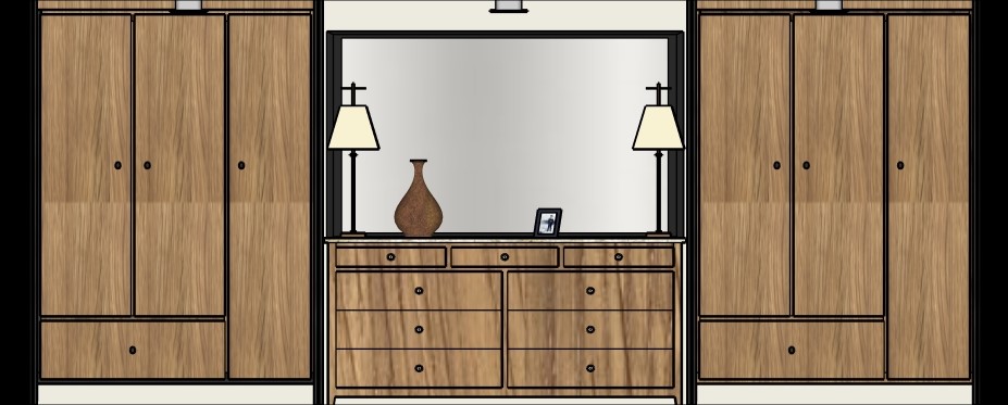 Farmhouse Bedroom ELEVATION 2