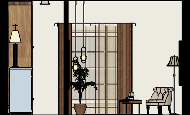 Farmhouse Bedroom ELEVATION 3