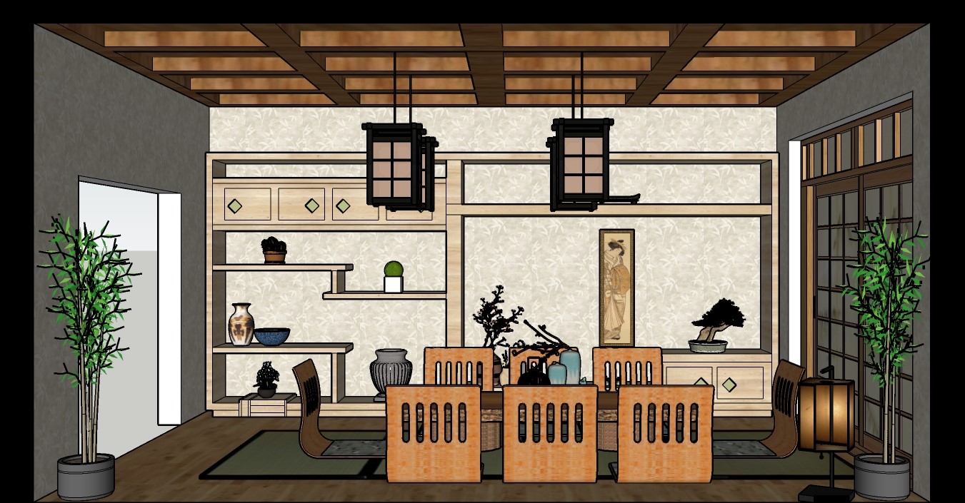 Final Project - Wabi Sabi Dining Room5
