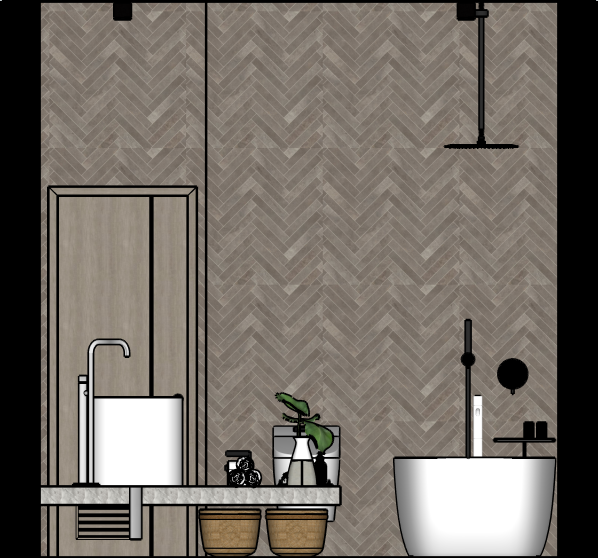 tiny but might floor plan ELEVATION 2